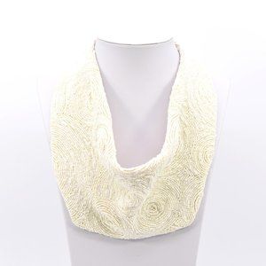 HANDMADE India seed bead necklace